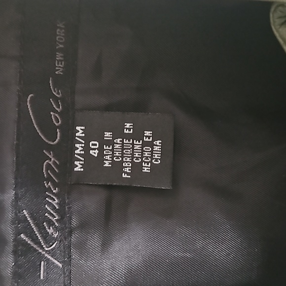 Kenneth Cole leather photography/ biker vest. - Picture 5 of 7